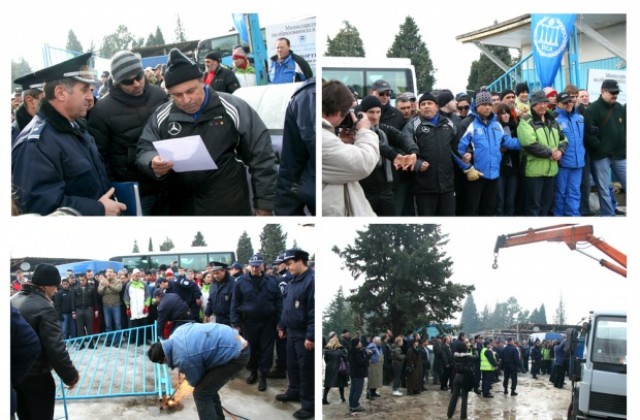 Несебърският кмет срина незаконни бариери в Равда