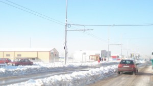 Пътищата в региона частично заледени но проходими