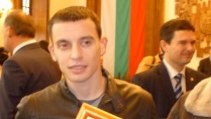 Детелин Далаклиев получи колаж и поздравителен адрес за заслугите си