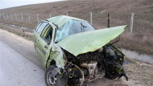 Мъж и жена в болница след катастрофа на магистрала Хемус
