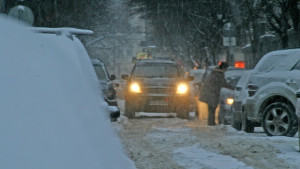 В Старозагорско вали сняг