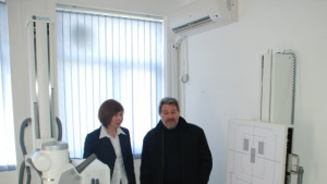 Бившата Трета поликлиника с нов рентген