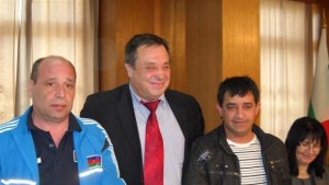 Янко Русев и тежкоатлетите на Азербайджан се срещнаха с кмета