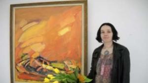 Елиза Ковачева Цокова взе наградата от Пролетния салон