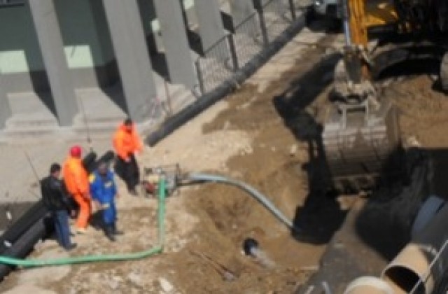 Без вода в Индустриална зона