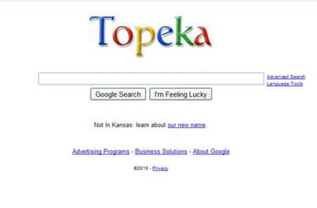 Търсиш Google, отиваш в Топека