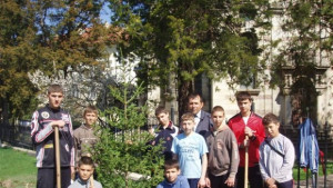 Ученици от Бяла засадиха дървета