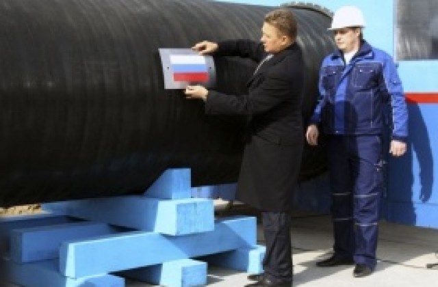Газпром ще построи Южен поток толкова бързо, колкото Северния газопровод