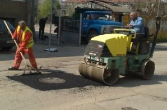 Преасфалтират бул. Бозвели
