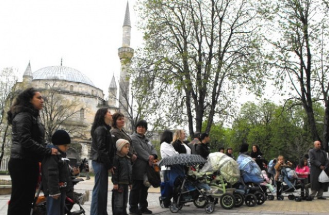 И приемни родители на протеста на майките в Разград