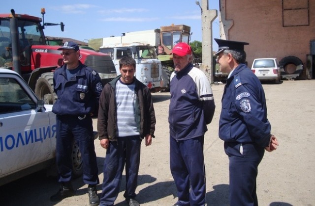 Полиция и охранители в обща акция в Стралджа