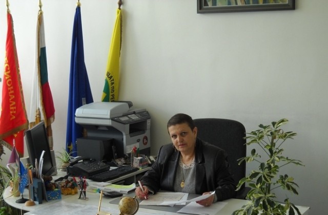 Кулинарно изложение пред библиотеката днес