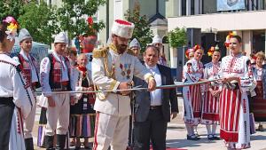 Княз Александър Батенберг преряза лентата на панаира в Търговище