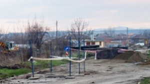 Черноконево лунен пейзаж заради канализация