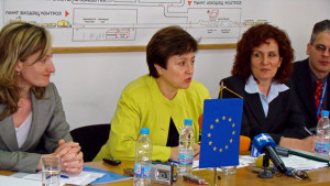 Кристалина Георгиева на курс в Монтана