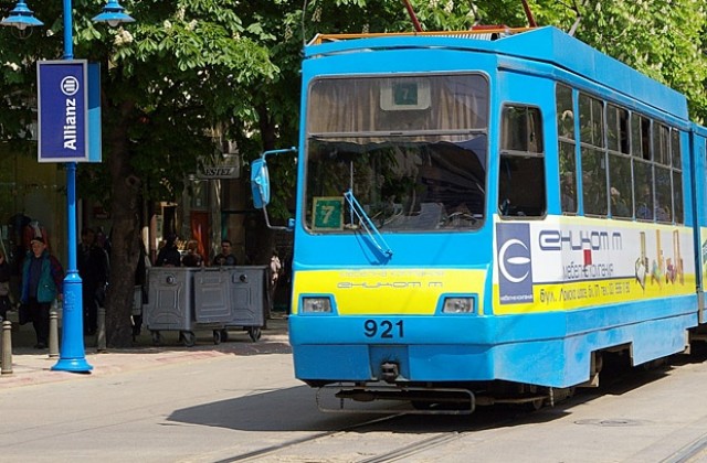 Промени в движението на няколко трамвайни линии