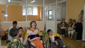 Тържество в Дневния център за деца с увреждания