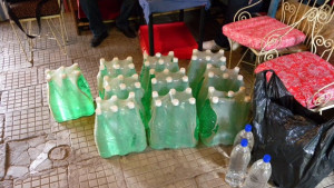 Баба крила водка и мастика без бандерол