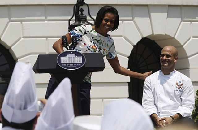 Мишел Обама обедини водещи готвачи около каузата за здравословното хранене