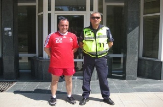 Бургаските полицаи – футболни шампиони на България