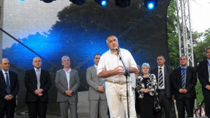 Бойко Борисов подкрепи кандидата за кмет на ГЕРБ Николай Сираков