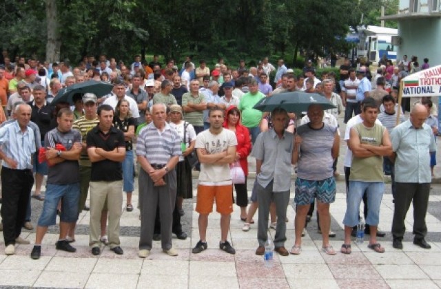 Близо 500 производители на тютюн от СИБ участват в мирния протест в Дулово