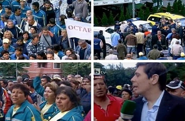Страстите в Сливен се нажежиха, замеряха екип на bTV с яйца