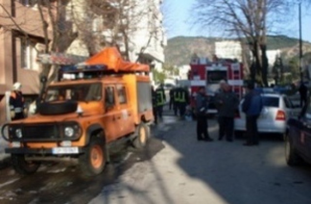 Цистерна разля 23 тона натриева основа в района на Капитан Андреево