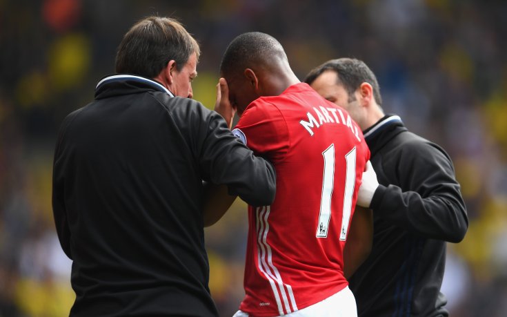 Марсиал и Шнайдерлин под въпрос срещу Фенербахче