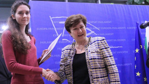 Кристалина Георгиева връчи наградите Др Илко Ескенази за 2010а