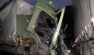 Вадиха 45 минути затиснат шофьор в Кресненското дефиле