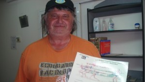 Стайчето с грамота за топмасажист