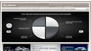 Камикадзе Lexus срещу германските марки