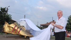 Петър Жеков с алея на славата в Книжовник