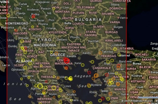 Две земетресения са усетени в България
