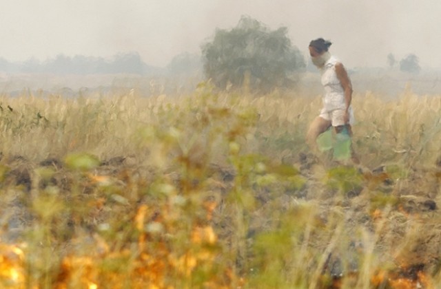 Пожари горят на 60 км от Чернобил