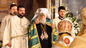 Патриарх Максим служи на Успение Богородично в Троянската света обител