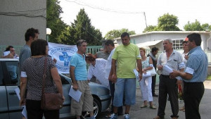 Старозагорски ветеринари протестираха символично