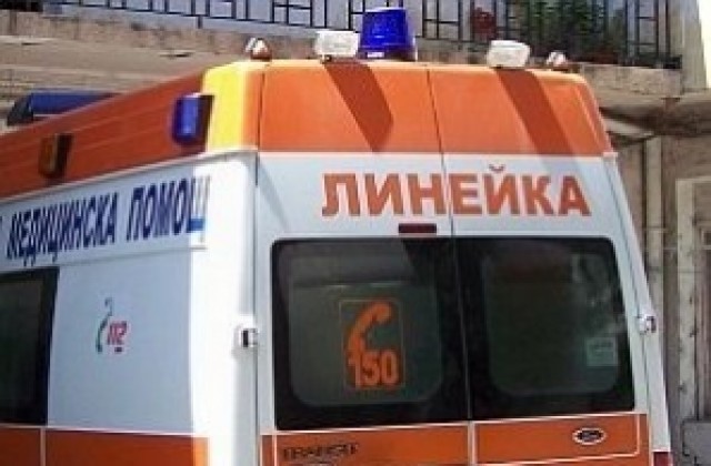 Пешеходка пострада при катастрофа