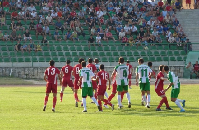 Ботев - Враца - временен водач в Западна Б група