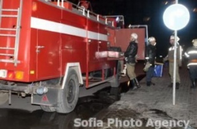 Пожар горя в свищовския закрит пазар