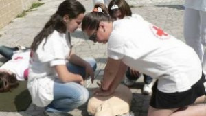Демонстрация за оказване на първа помощ
