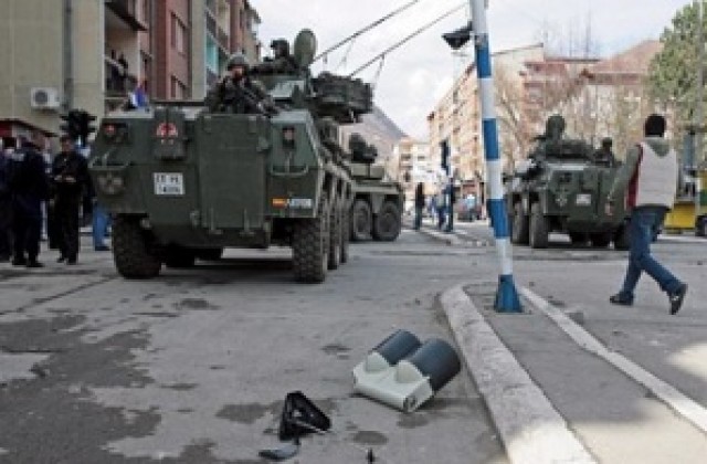 Размирици в Косовска Митровица избухнаха след баскетболен мач
