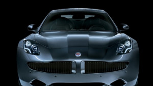 Fisker вади сериен хибрид Karma на показ