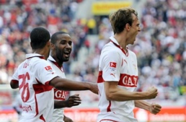 Опашкарят Щутгарт си оправи головата разлика срещу Борусия М