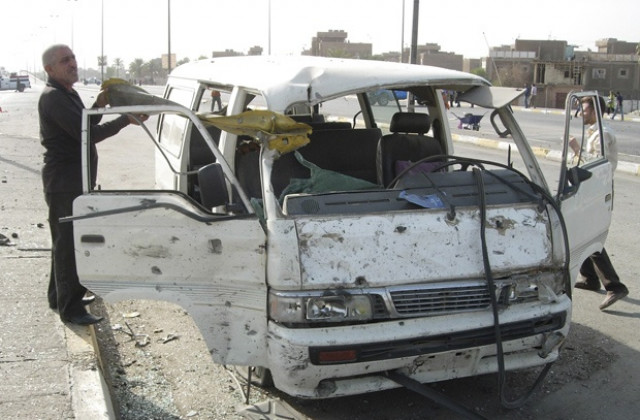 Двоен атентат взе 21 жертви в Багдад