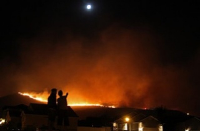 Голям пожар в Юта, 5000 евакуирани