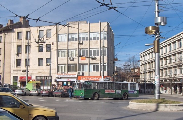 Промяна на движението на тролеите във Враца