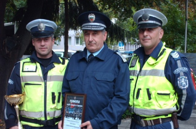 Бургазлия втори в надпревара за пътни полицаи
