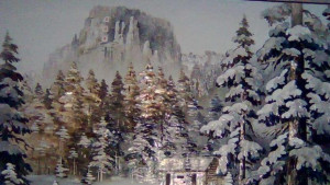 Мозайки от седеф и миди в галерията